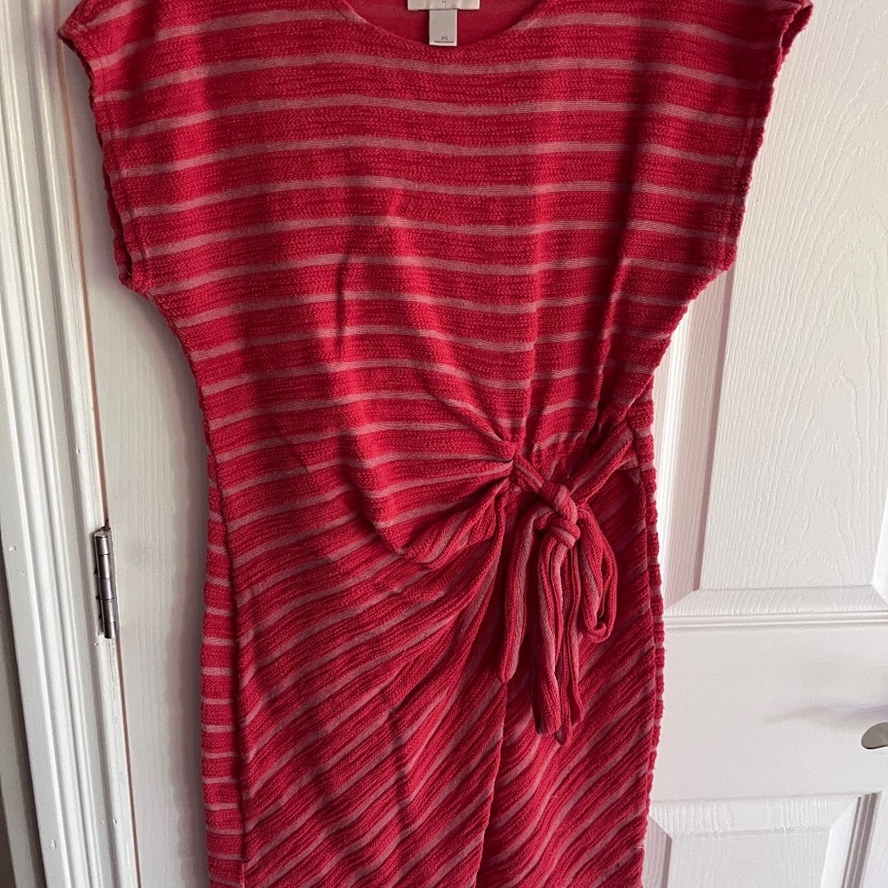 LOFT terry cotton dress size XS